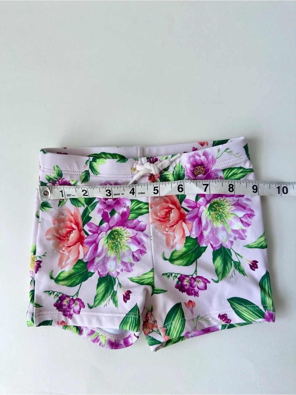 Janie and Jack Floral Euro Swim Shorts